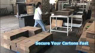 Omsnoeringsmachine PP-touwverpakking voor kartonnen doosshowcase