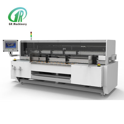 kwaliteit  Digital Slotting Corrugated Rotary Slotter Machine 2500mm Width 3400kg Fabriek