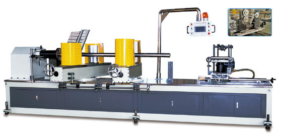 kwaliteit  TZ-200 Four Head Triple Blade Automatic CNC Paper Tube Making Machine with 220v/380v/440v Voltage Fabriek