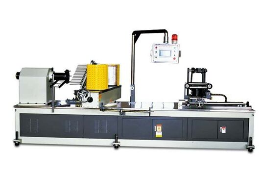 kwaliteit  TS-100-2 Digital Control Automatic Paper Tube Machine with Two Head Single Blade for Industrial Paper Core Production Fabriek