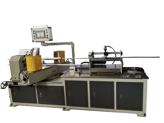 kwaliteit  TS-100-2 Digital Control Automatic Two Head Multi Blade Paper Tube Making Machine for Industrial Paper Tubes Fabriek