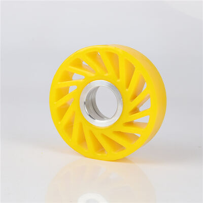 kwaliteit  Custom Polyurethane Sun Wheel for Corrugated Box Machinery with High Wear Resistance and Reduced Flute Deformation Fabriek