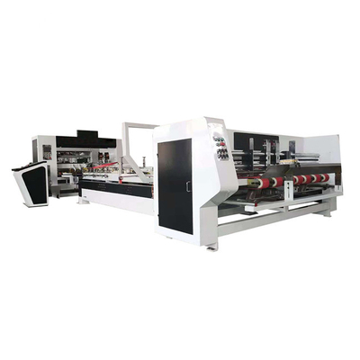 kwaliteit  2800 Touch Screen Carton Box Folder Gluer Machine Corrugated Cardboard Making Fabriek