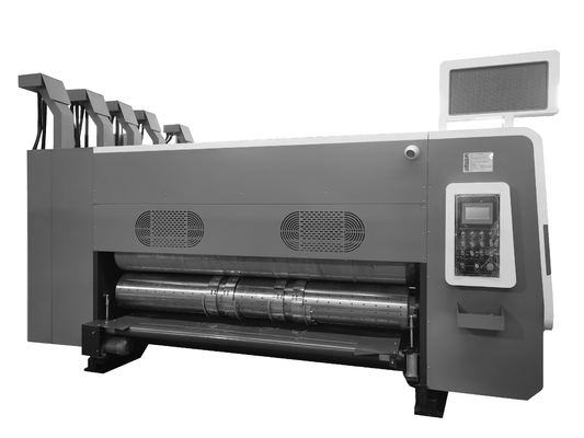 Hoge snelheidsflexo Golfdocument Drukmachine voor plooiing