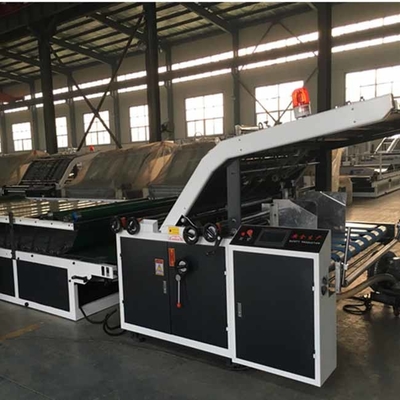 PLC Semi Automatische Fluit het Lamineren Machine voor Golfkarton