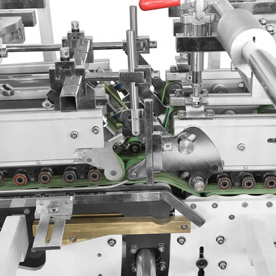 Van de Omslaggluer van het hoge snelheids Automatische Karton de Machinedoos die en Machine vouwen lijmen