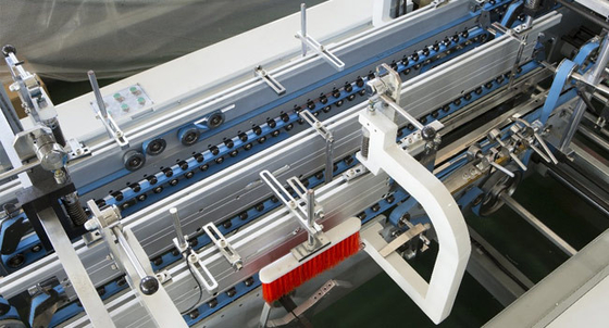 Van de Omslaggluer van het hoge snelheids Automatische Karton de Machinedoos die en Machine vouwen lijmen