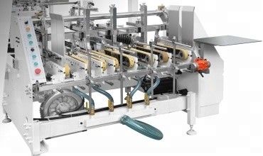 4&6 punthoge snelheid het Koude Vouwen en het Lijmen Machine voor Kartondoos