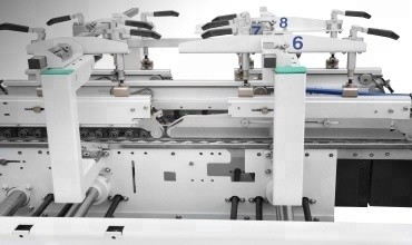 4&6 punthoge snelheid het Koude Vouwen en het Lijmen Machine voor Kartondoos