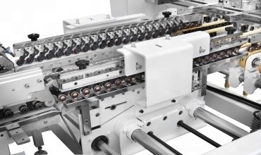 4&6 punthoge snelheid het Koude Vouwen en het Lijmen Machine voor Kartondoos