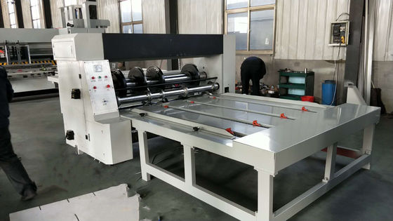 Semi Automatische Golf Roterende Slotter-Machine voor het Kartonnen Vouwen