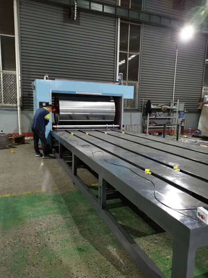 Longway 2 Machine van de het Kartondruk van Kleurenflexo 2500mm het Grote Rol inlassen