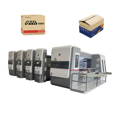 220v 2800mm Modelflexo printing slotting-Matrijzensnijmachine Drie Kleureninkt
