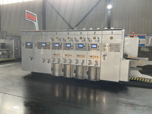 GYM-A 1628 driekleurendruk steek- en stansmachine