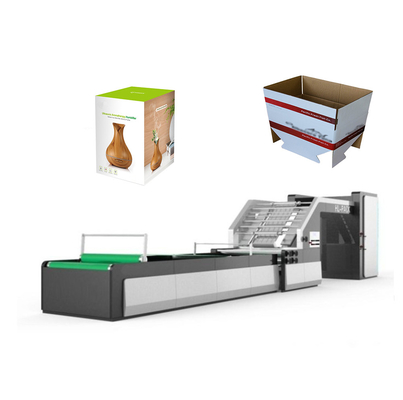 350mm Min Sheet Size Box Cardboard Machine 6mm van de Fluitlamineerder Max Thickness
