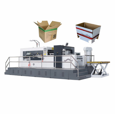 Geaffineerde karton die cutting machine met 1-10mm snijdikte, PLC-besturing en 4600 vellen/uur snelheid