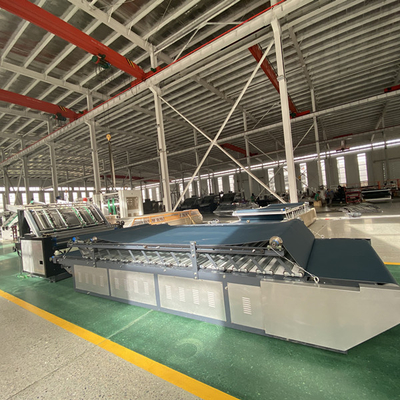 800mm Golfblad dat Lijmend Machine 380V/50Hz 20Kw kleeft