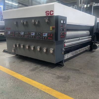 Het automatische Golf van de de Drukmachine van Kartonflexo de Voeder van het Loodeage Inlassen