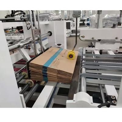 Van de Omslaggluer van de hoge snelheids de Volledige Geautomatiseerde Golfdoos Machine 3KW