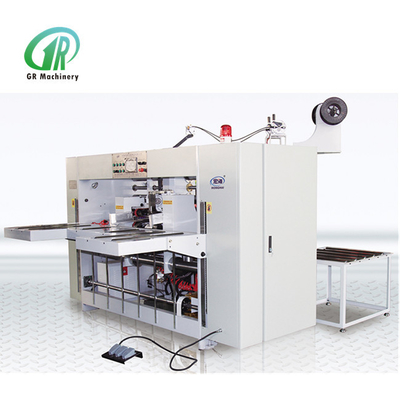 Het semi Automatische Kartondoos het Stikken Stuk van Machine 2000 Modeldouble servo single