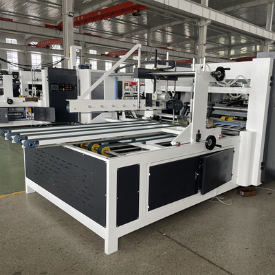 600x900mm Automatische Vouwende het Lijmen Stikkende Machine voor 0.12mm Dikte