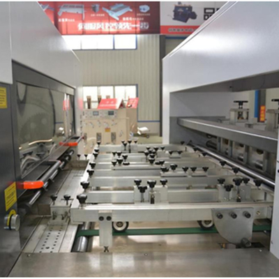 Flat Type Rillen Golfkarton Stansmachine Automatisch geperst