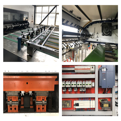 Flat Type Rillen Golfkarton Stansmachine Automatisch geperst