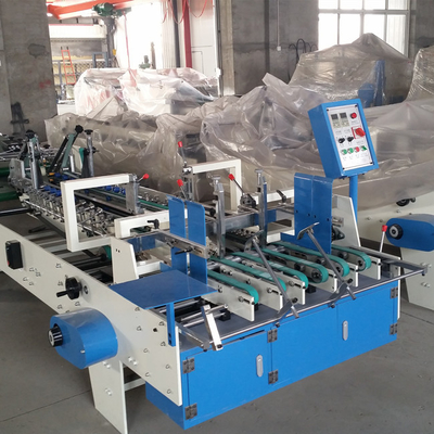 Automatische kartonnen speciaal gevormde kartonnen Flexo-map Gluer kleine verpakking