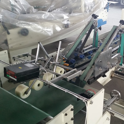 Automatische kartonnen speciaal gevormde kartonnen Flexo-map Gluer kleine verpakking