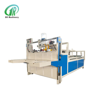 Semi-automatische golfkartonnen map Gluer Machine 2800 Model werkplatform