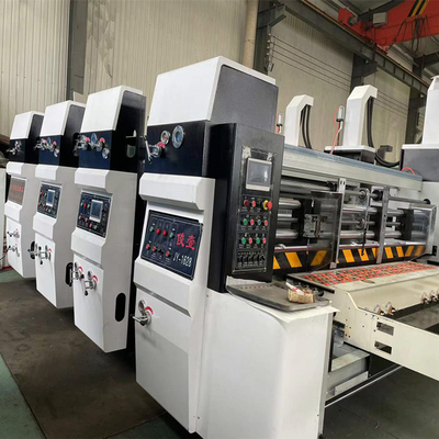 ISO-PLC de controle plooide de Drukmachine van Kartonflexo met het Inlassen van Matrijzen Scherpe Stapelaar