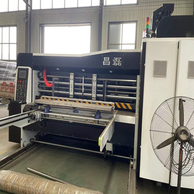 ISO-PLC de controle plooide de Drukmachine van Kartonflexo met het Inlassen van Matrijzen Scherpe Stapelaar