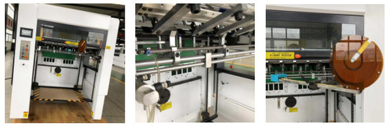 MY1080 automatische Plat Gedrukte type Golf de Matrijzensnijmachine van de kartonraad