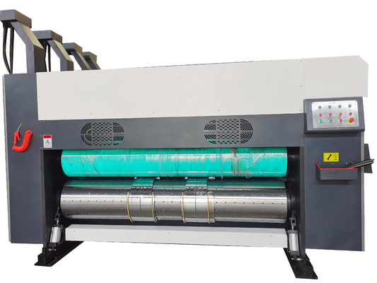 Flexo Golfkartondruk en het Inlassen van de Printer van het Machine Golfkarton