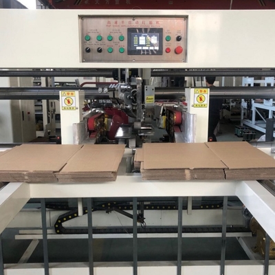 Dubbele het Vakje van het Stukkarton Stikkende die Machine voor GolfKarton wordt gebruikt