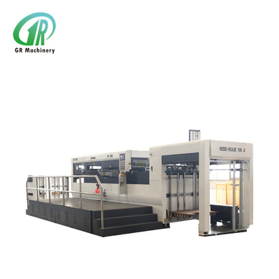 PLC de Hydraulische Automatische Vouwende Golfsnijmachine van de Kartonmatrijs