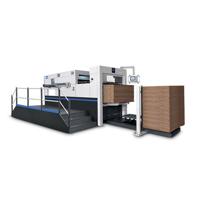 Flatbed Matrijzenknipsel en het Vouwen van Machine voor Golfkartonpp Blad