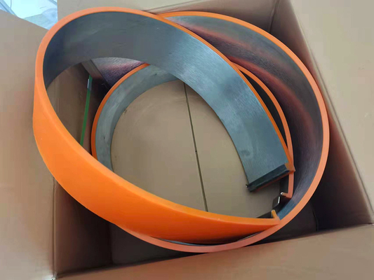 Van het de Besnoeiingsaambeeld van de polyurethaan Materiële Oranje Roterende Matrijs de Dekkings Antikrassen