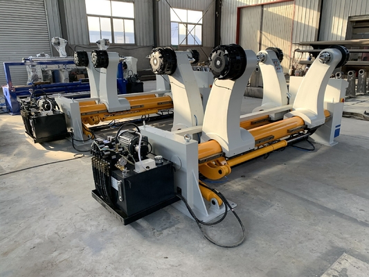 ISO Gerun 1800 de Hydraulische Tribune van het Molenbroodje voor Golfkartonproductielijn