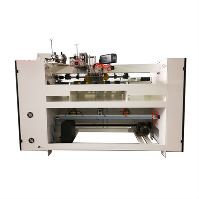 Semi Automatische de Doos Stikkende Machine 3 van het Kartonkarton vouw