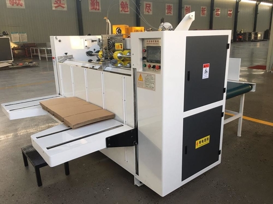 Het Vakje van het de Handkarton van GERUN Tweede plooit de Stikkende Machine voor Blad het Maken