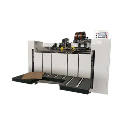 Semi Autokartondoos Golf Stikkende Machine 60pcs/min
