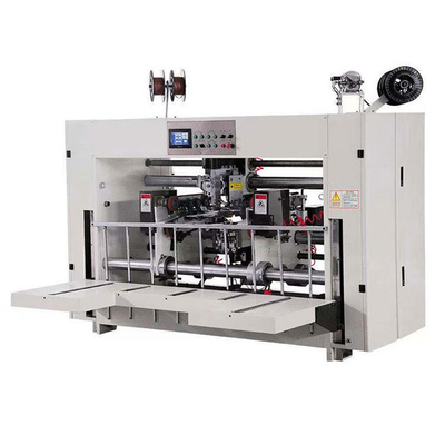 PLC de Automatische Stikkende Machine van de Kartondoos met Dubbele Servomotor
