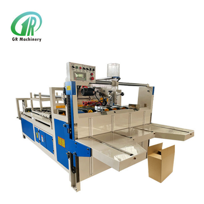 220V/380V golfconsumptie van de de Machine7.5kw Macht van Gluer van de Kartonomslag 7000*3000*2000mm Afmeting