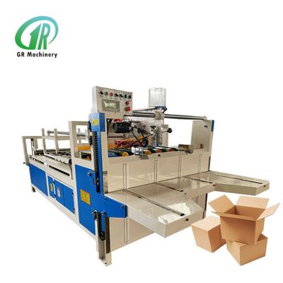 50mm Min Gluing Width Corrugated Carton de Machine van Omslaggluer