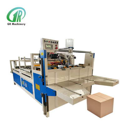 50mm Min Gluing Width Corrugated Carton Machine 1200mm van Omslaggluer Max Gluing Length 150mm Min Gluing Length