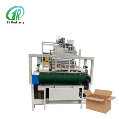 340mm Min Paper Width Corrugated Carton de Machine van Omslaggluer
