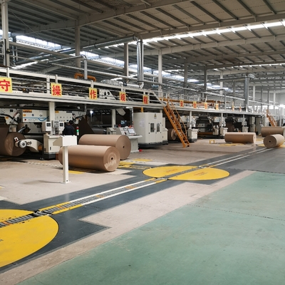Document Machine 60mx10mx4m van Facer van de Golfkartonproductie Dubbele
