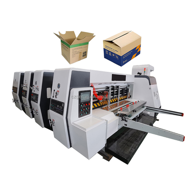 De Drukmachine 1628 van Flexo van het hoge Precisie±0.1mm Golfkarton