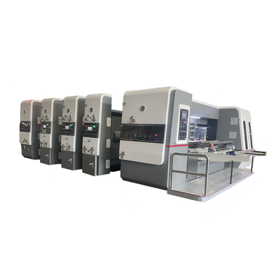 Veelzijdige kartonnen flexodrukmachine Precisie ≤0,75 mm Plaatdikte 7,2 mm